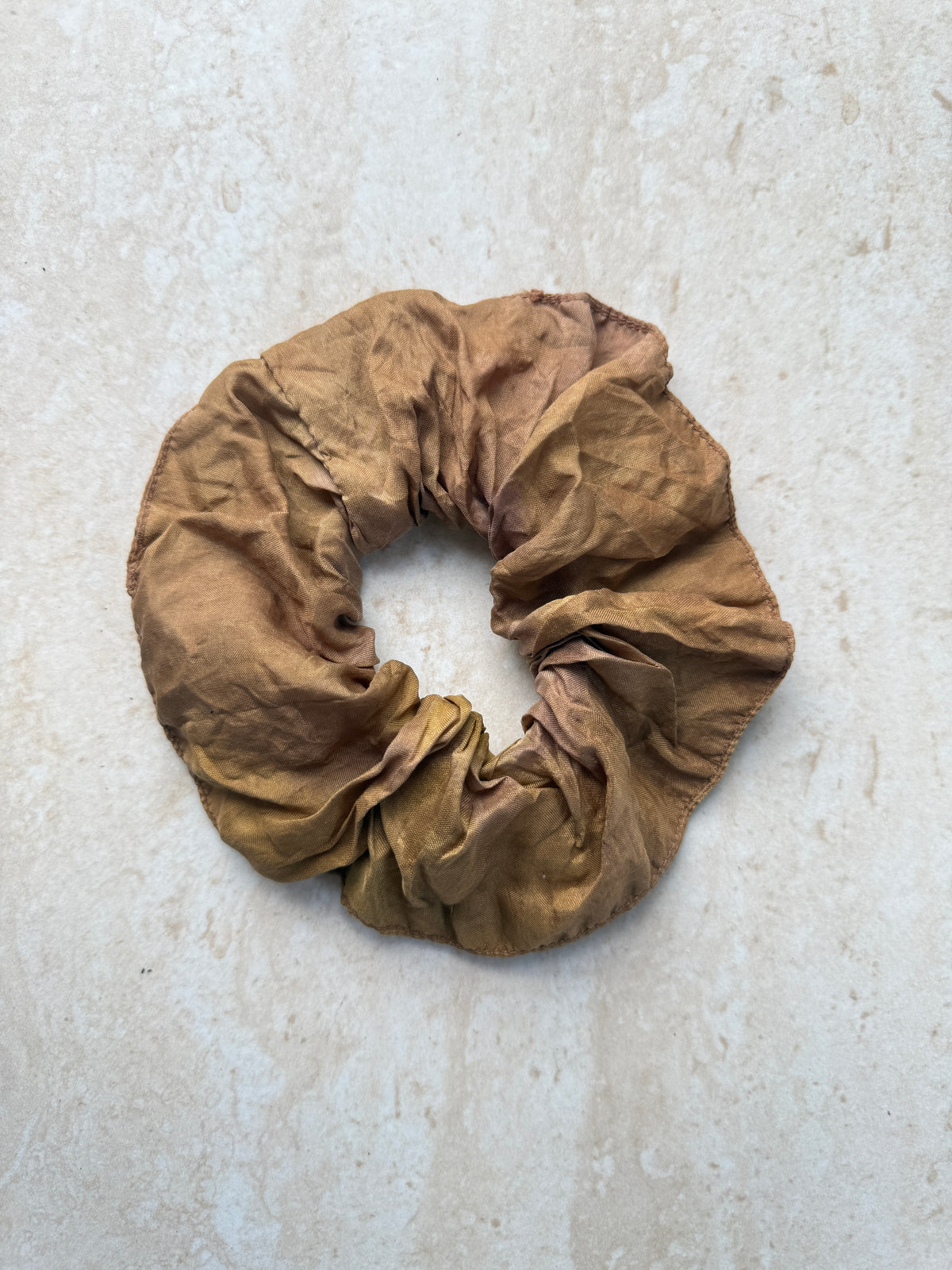 XL Silk Scrunchie - GOLD