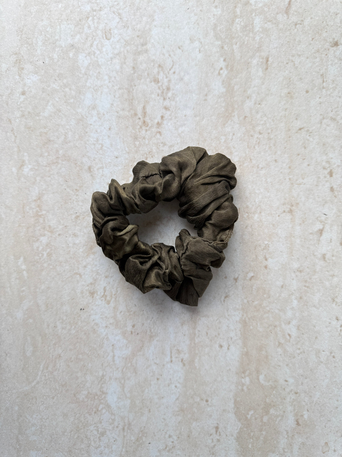 Small Silk Scrunchie - MOTH