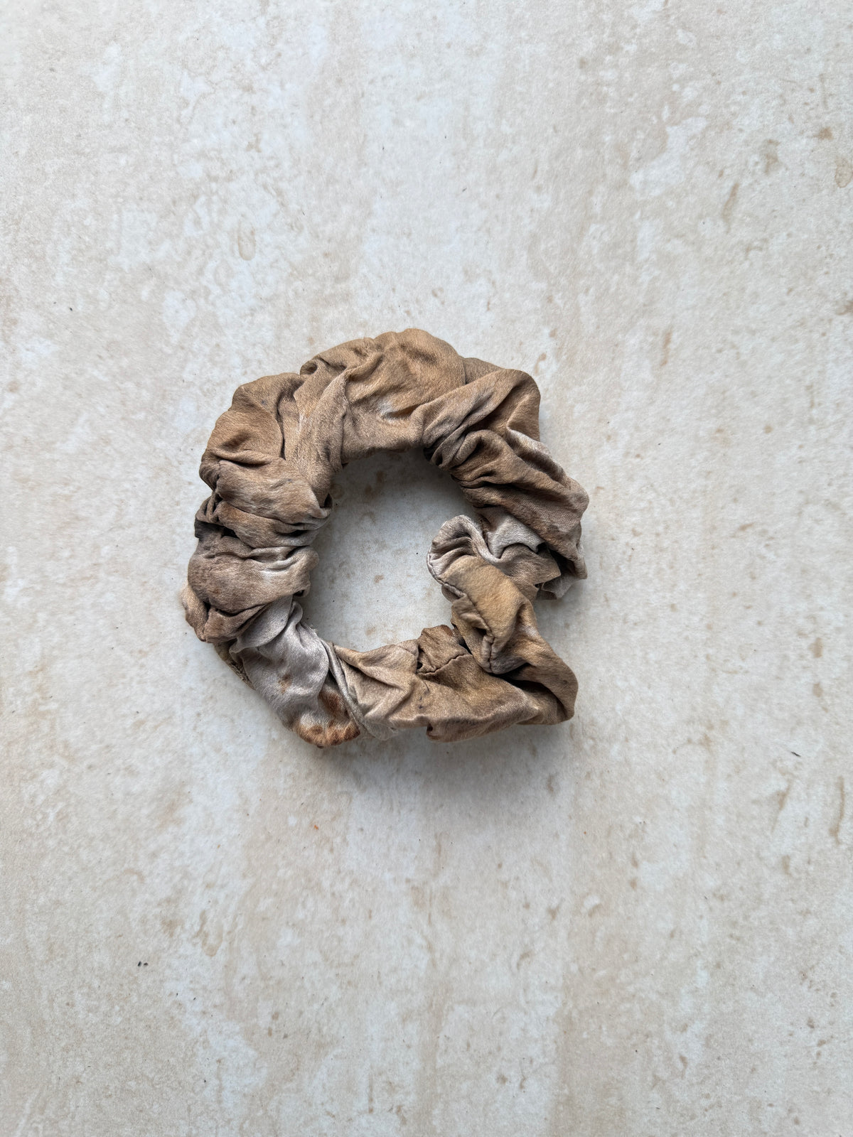 Small Silk Scrunchie - ROOT