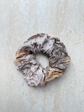 XL Silk Scrunchie - WOOD