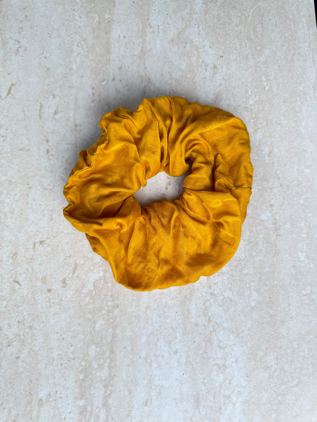XL Silk Scrunchie - MARIGOLD