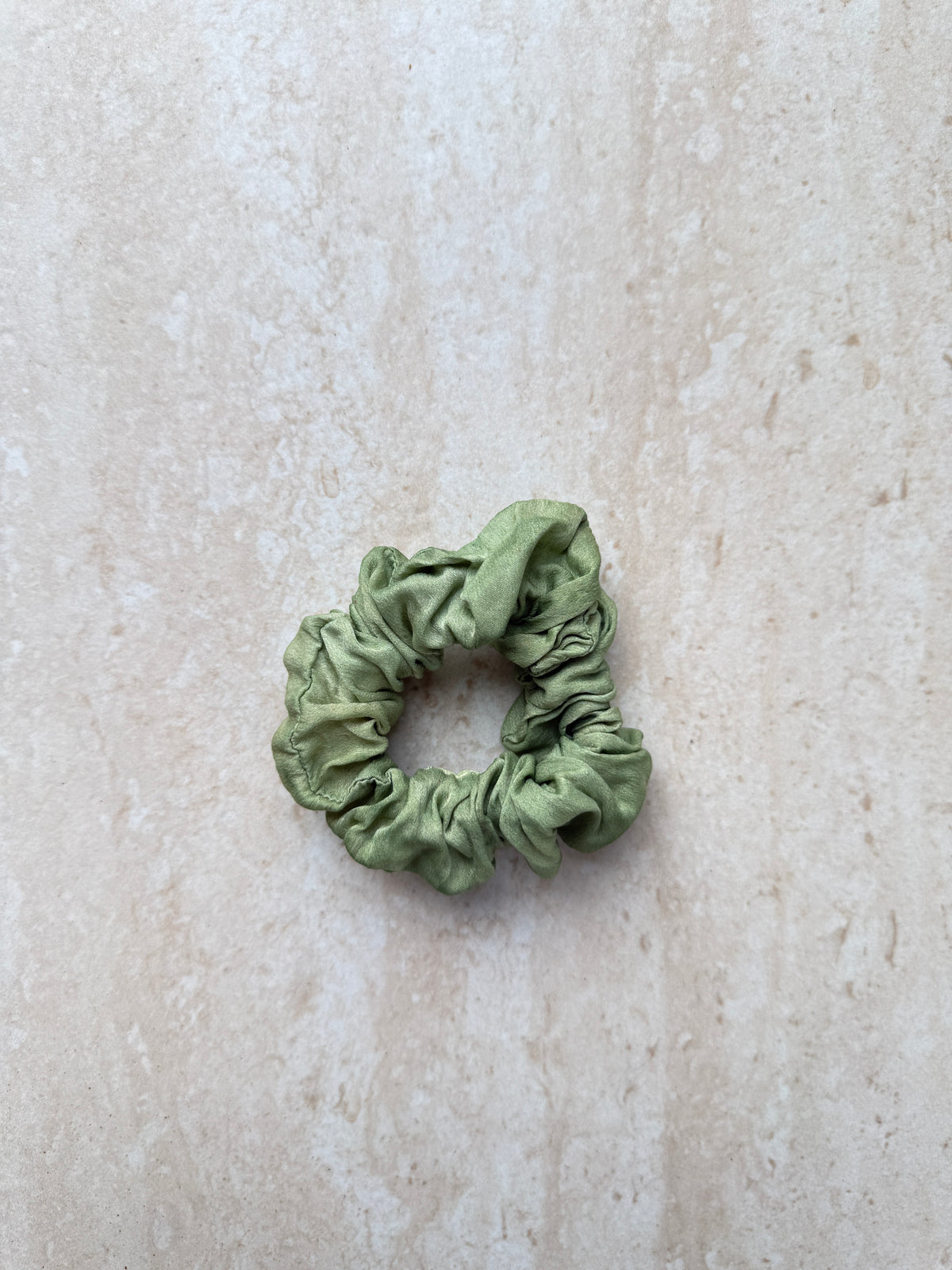 Small Silk Scrunchie - FLORA