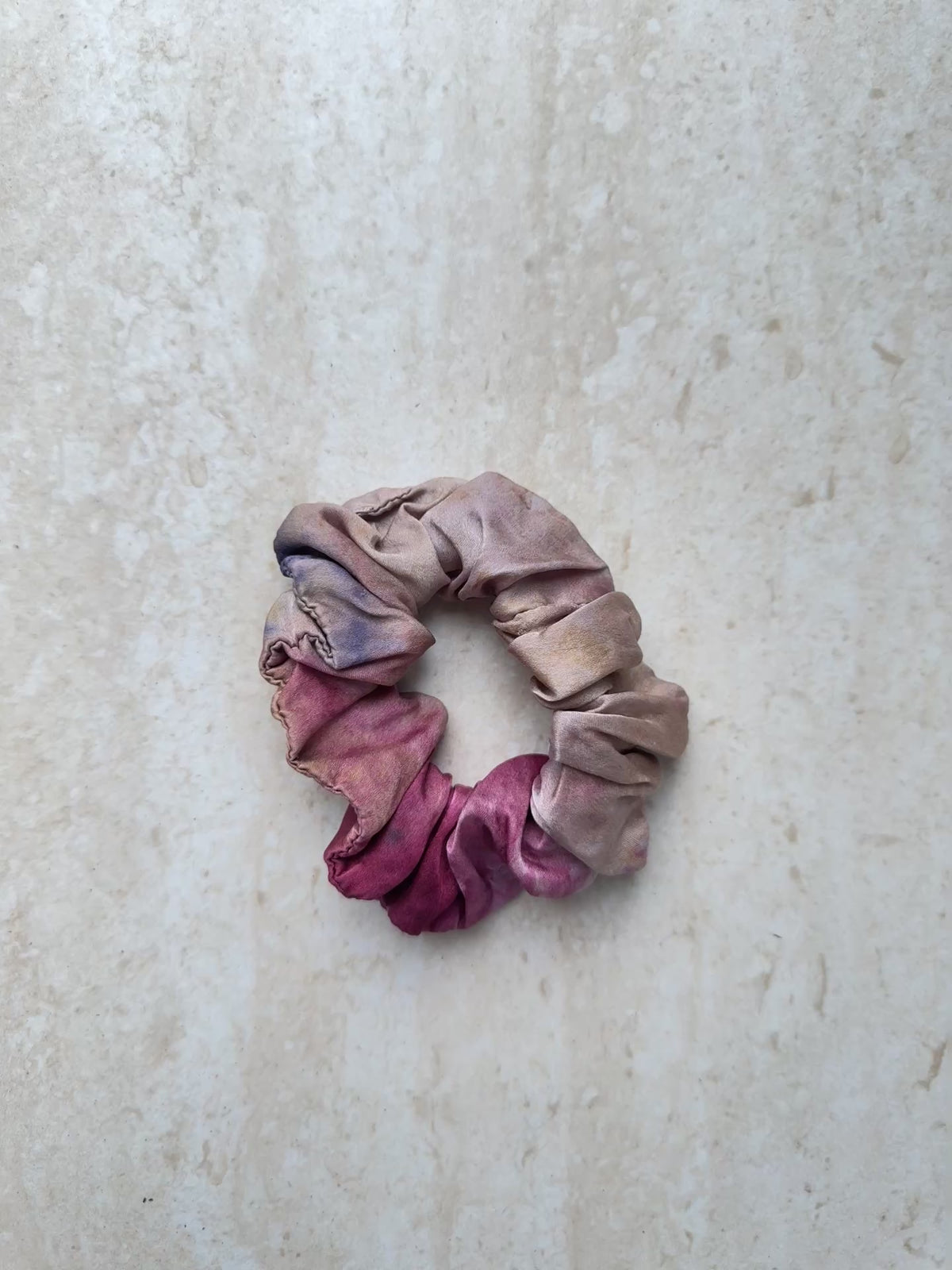 Small Silk Scrunchie - JOY